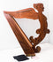 12 string Angel Shape Harp rose wood 21 inches Tall New-STURGIS MIDWEST INC.
