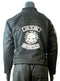 MOTORCYCLE WEATHER JACKET ORANGE ON BLACK LIVE TO RIDE CHEST SIZES 56-STURGIS MIDWEST INC.