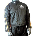 MOTORCYCLE All WEATHER chopper JACKET ORANGE CHEST SIZES 44-STURGIS MIDWEST INC.