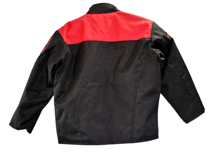 motorcycle kids jacket red/black Usa mode motor usa classics size 10-STURGIS MIDWEST INC.
