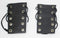 motorcycle throttle and clutch covers flame print-STURGIS MIDWEST INC.
