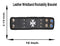 leather wrist band rockabilly braclet 10/ 2 1/2 inches-STURGIS MIDWEST INC.