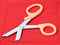 Trauma Shears neon orange Durable Coated Stainless Steel Bandage Scissors-STURGIS MIDWEST INC.