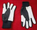 leather gloves yellow black and white size small-STURGIS MIDWEST INC.