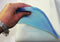 Motorcycle Memory Foam Gel cushion Insert color blue 8x7x9-STURGIS MIDWEST INC.