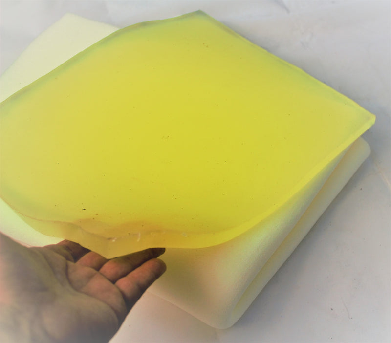 Motorcycle Memory Foam Gel cushion Insert color yellow 9x11-STURGIS MIDWEST INC.