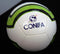 Soccer ball Conifa brand color green, black and white-STURGIS MIDWEST INC.