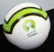Soccer ball Conifa brand color green, black and white-STURGIS MIDWEST INC.