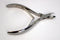 Nail cuticle nippers professional grade with Black Leather case-STURGIS MIDWEST INC.