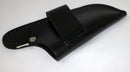 Black leather knife cover sheath for 4 inch knife cover-STURGIS MIDWEST INC.