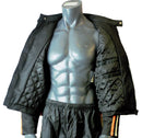 MOTORCYCLE WEATHER JACKET ORANGE ON BLACK LIVE TO RIDE CHEST SIZES 56-STURGIS MIDWEST INC.