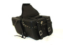 Saddlebag Studded Zip off With End Pocket and Concho Tapered Two Strap SAD574S-STURGIS MIDWEST INC.