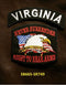VIRGINIA and NEVER SURRENDER Smalls Set for Biker Vest-STURGIS MIDWEST INC.