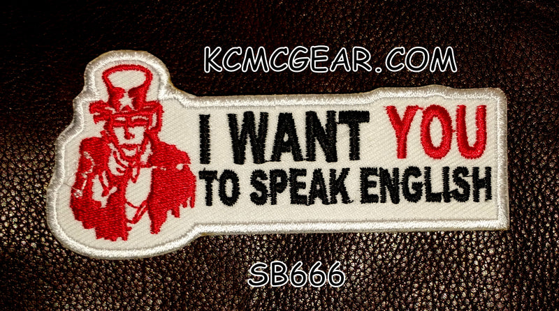 I WANT YOU Small Patche for Vest jacket SB666-STURGIS MIDWEST INC.