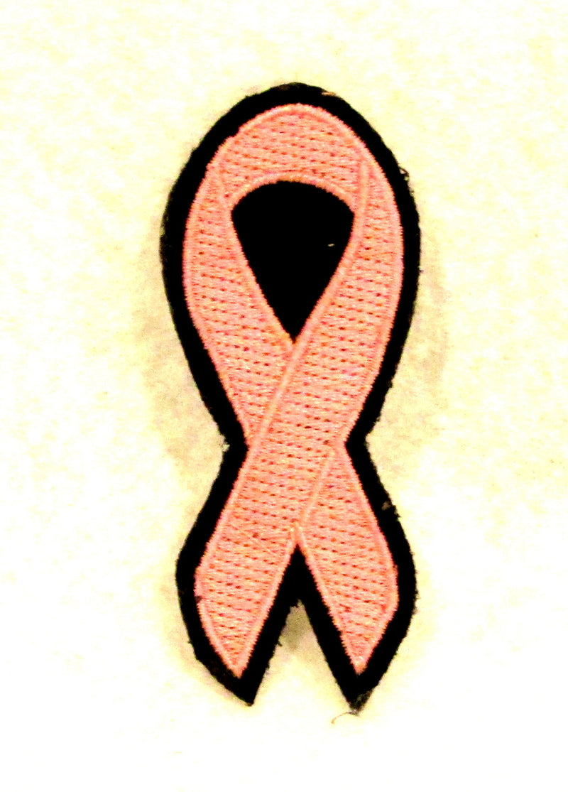Pink ribbon Small Patch for Women Biker Vest SB783-STURGIS MIDWEST INC.