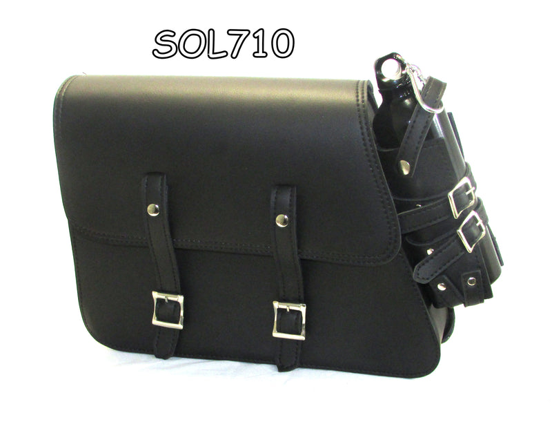 Motorcycle Solo Bag Power Sports Two Strap 710 for Harley XL1200C Sportster 1200 Custom