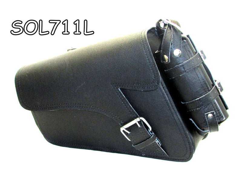 Motorcycle Solo Bag Power Sports Single Strap Bottle Holder 711 Mount for Honda Shadow Spirit VT750 DC
