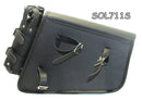 Motorcycle single strap swing arm bag 1 Pin buckle three adjustable strap mounting-STURGIS MIDWEST INC.