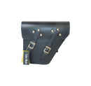 Motorcycle Solo Bag Power Sports Two Strap Black 712 for Harley Davidson Sportster Models