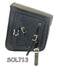 Synthetic leather two strap swing arm bag with quick release buckles SOL713-STURGIS MIDWEST INC.