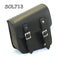Synthetic leather two strap swing arm bag with quick release buckles SOL713-STURGIS MIDWEST INC.