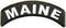 Maine Rocker Patch Small Embroidered Motorcycle NEW Biker Vest Patch-STURGIS MIDWEST INC.