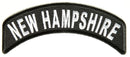 New Hampshire Rocker Patch Small Embroidered Motorcycle NEW Biker Vest Patch-STURGIS MIDWEST INC.
