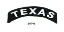 Texas Rocker Patch Small Embroidered Motorcycle NEW Biker Vest Patch-STURGIS MIDWEST INC.