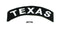 Texas Rocker Patch Small Embroidered Motorcycle NEW Biker Vest Patch-STURGIS MIDWEST INC.