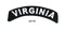 Virginia Rocker Patch Small Embroidered Motorcycle NEW Biker Vest Patch-STURGIS MIDWEST INC.