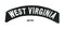 West Virginia Rocker Patch Small Embroidered Motorcycle NEW Biker Vest Patch-STURGIS MIDWEST INC.