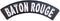 Baton Rouge Rocker Patch Small Embroidered Motorcycle NEW Biker Vest Patch-STURGIS MIDWEST INC.