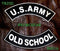 Military Patch Set Army Old School Embroidered Patches Sew on Patches for Jackets-STURGIS MIDWEST INC.