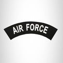 AIR FORCE White on Black Top Rocker Patch for Biker Vest Jacket TR318 - STURGIS MIDWEST INC.