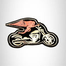 Angel on Motorcycle Small Patch Iron on for Biker Vest SB820 - STURGIS MIDWEST INC.