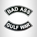 Bad Ass Gulf War 2 Patches Set Sew on for Vest Jacket - STURGIS MIDWEST INC.