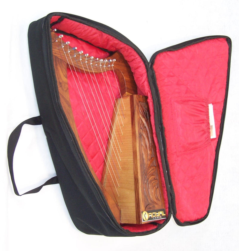 Celtic Irish Baby Harp 12 Strings Solid Wood Free Bag Strings Key