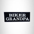 BIKER GRANDPA Small Patch Iron on for Vest Jacket SB609 - STURGIS MIDWEST INC.