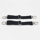 Biker Motorcycle Pant Leg Clamps Straps Clips Holder Ryder Stirrups Fully Adjustable Pants Clip Holders - STURGIS MIDWEST INC.