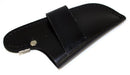 Black leather knife cover sheath for 4 inch knife cover - STURGIS MIDWEST INC.