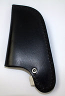 Black leather knife cover sheath for 4 inch knife cover - STURGIS MIDWEST INC.
