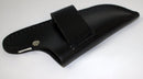 Black leather knife cover sheath for 4 inch knife cover - STURGIS MIDWEST INC.