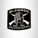 Blessed are the Peace Makers Small Patch Iron on for Biker Vest SB829 - STURGIS MIDWEST INC.