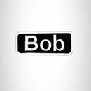 Bob Iron on Name Tag Patch for Motorcycle Biker Jacket and Vest NB143 - STURGIS MIDWEST INC.