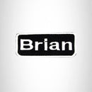 Brain Iron on Name Tag Patch for Motorcycle Biker Jacket and Vest NB145 - STURGIS MIDWEST INC.