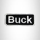 Buck Iron on Name Tag Patch for Motorcycle Biker Jacket and Vest NB144 - STURGIS MIDWEST INC.