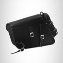 Motorcycle Solo Bag for Harley Davidson Sportster Black Synthetic Leather SOL711