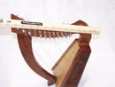 Celtic Irish Baby Harp 12 Strings Solid Wood Free Bag Strings Key - STURGIS MIDWEST INC.
