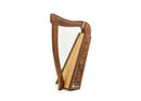 Celtic Irish Knee Harp 17 Strings Solid Wood Free Bag Strings Key - STURGIS MIDWEST INC.