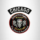 CHICAGO Defend Your Rights the 2nd Amendment 2 Patches Set for Vest Jacket - STURGIS MIDWEST INC.